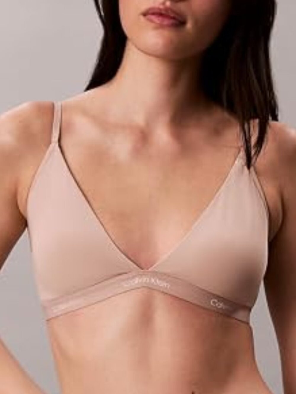 New Calvin Klein Form to Body Lightly Lined Triangle Bralette